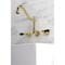 Kingston Brass KS1022PKL Wall Mount Roman Tub Faucet, Polished Brass KS1022PKL - alternate 3